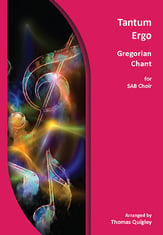 Tantum Ergo SAB choral sheet music cover
